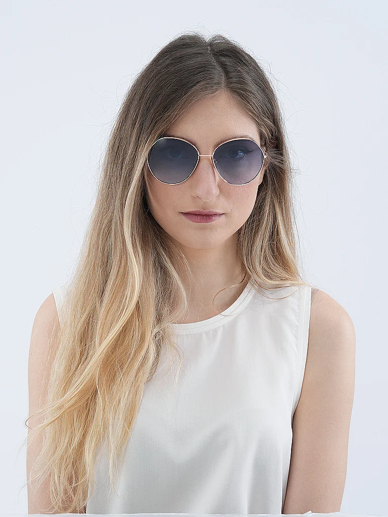 Max Mara MM0096/57 Lunettes de Soleil Or 2